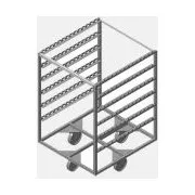 Тележка для КТД-100 нерж.