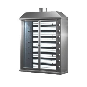 Гриль газовый широкий однорядный Ф8Ш1Г