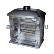 Гриль газовый узкий двухрядный Ф4У2Г