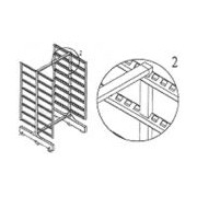 Колбасная тележка H-образная