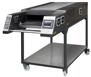 Печь туннельная 150-800 с пароувлажнением и конвекцией