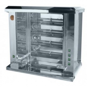 Гриль электрический узкий двухрядный Ф6У2Э